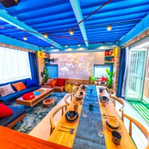 Turn-Key Airbnb — Blue-Themed Entertainment House near Sangenjaya